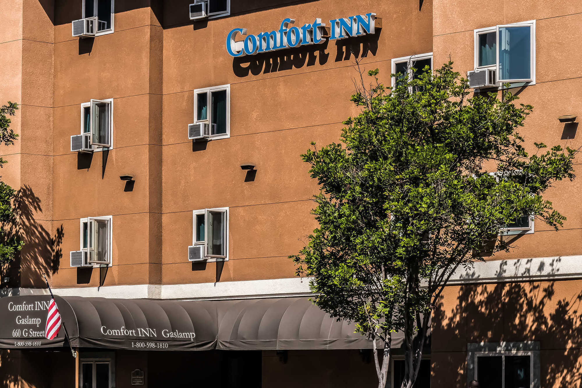 Comfort Inn Gaslamp Convention Center Сан-Диего Экстерьер фото